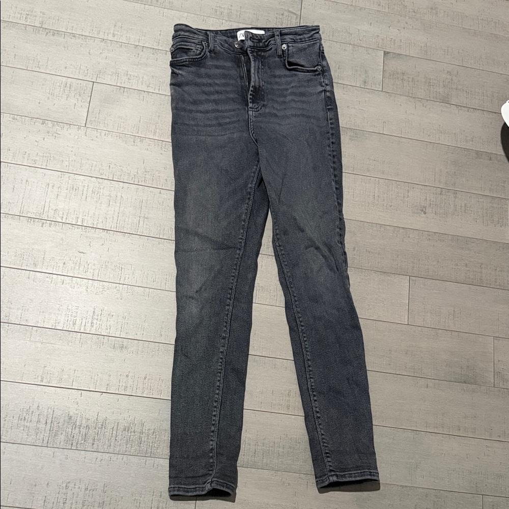 Zara Charcoal Skinny Jeans